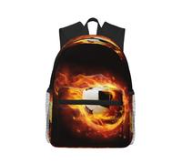 Mochila con diseño de balón de fútbol 3D, mochila para portátil, mochila de viaje, mochila de senderismo, mochila de negocios para hombres y