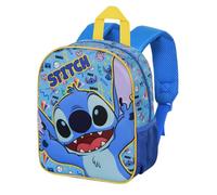 Mochila con imágenes en relieve, bolsa para guardería, 31 cm, con figura en 3D, Stitch 2, 31 cm