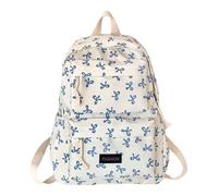 Mochila con lazo Kawaii mochila para portátil mochila de viaje estética para mujeres mochila con lazo mochilas hombres negro (azul, talla única)