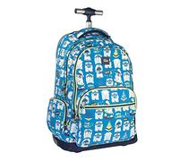Mochila con ruedas 6 cremalleras (25L) The Yeti MILAN®, azul