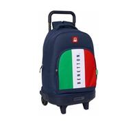 Mochila Escolar Benetton Flag Azul Marino 33 x 45 x 22 cm - Marca: Benetton - EAN: 8412688573981