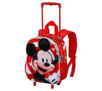 Mochila con ruedas para preescolar de 34 cm - Mickey