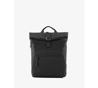 Mochila con solapa Jost Halmstad X-Change S Negro