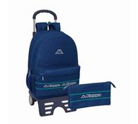 Mochila con trolley 46 cm Kappa Azul marino - Safta