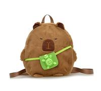 Mochila con Viñetas De Animales para Niñas Bolso Escolar Ergonómico Felpa Bolsas Libros Suaves Mujer Bonita Felpa