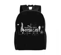Mochila Confía en mí,soy física para niños y niñas Ciencia Física Mochila de viaje para escuela universitaria Hombres Mujeres para portátil de 15 pulgadas Ocio al aire libre Regalos de vacaciones