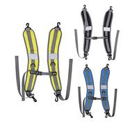 Mochila Correas Nylon Bolsa Durable Bandolera Correas Ajustables Bolsa de Reemplazo Cinturón Bolsa Piezas Accesorio(Negro)