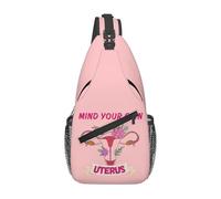 Mochila Cruzada Cuida Tu Propio Útero. Pro-Elección. Derechos De Las Mujeres Feministas. Crossbody Estilo Sling Bag Multiusos Bolsa Cruzada Bandoleras Para Viaje Uso Diario