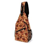 Mochila Cruzada Espaguetis Con Tomate Sling Pecho Bolsas Bandolera Estilo Bolso Pecho Ligera Crossbody Para Uso Diario Deporte