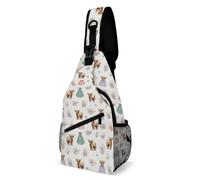 Mochila Cruzada Flores De Vaca De Las Tierras Altas Sling Pecho Bolsas Bandolera Comodidad Crossbody Hombres Y Mujeres Bolsa Cruzada Bandoleras Para Viaje Correr