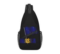 Mochila Cruzada Habitantes De Alaska Bolso Pecho Estilo Sling Bag Hombres Y Mujeres Bolsa Cruzada Bandoleras Para Deporte Uso Diario Viaje