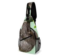 Mochila Cruzada Perezosos Colgando De Una Higuera Crossbody Estilo Bolsa Cruzada Bandoleras Multiusos Sling Pecho Bolsas Bandolera Para Viaje Uso Diario