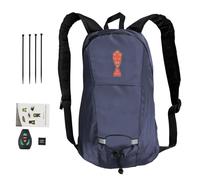 Mochila de advertencia luminosa genérica | Mochila de bicicleta al aire