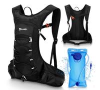 Mochila de agua Luckits con bolsa de agua de 2 litros Mochila de senderismo ligera Mochila de hidratación Paquete perfecto para ciclismo al aire libre Maratón Correr