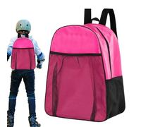 Mochila De Almacenamiento Para Patines Sobre Hielo - Estuche Para Patines Impermeable Con Compartimentos Portátil De 13,78 X 6,69 X 16,93 Pulgadas - Almacenamiento De Equipo De Gimnasio, Accesorios De