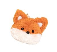 Mochila de animales de dibujos animados, bolsa de hombro de zorros de felpa, bonita monedero, suave mensajeros para uso diario, bolsa de hombro de zorros, mochila cruzada de felpa, Monedero