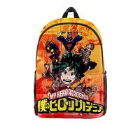Mochila de anime My Hero Academia, MHA Anime Cartoon Game 3D, mochila con impresión colorida para estudiantes, bolsa para libros, bolsa para laptop, para niños y niñas, Tipo 2, 31CM*18CM*47CM
