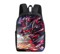 Mochila de anime para niños Solo Leveling, doble compartimento principal, ergonómica y duradera para la escuela y el día a día, Stlye-24, 17Inch