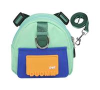 Mochila de arnés para perro con diseño de doble anillo en D, mochila de senderismo para perros, mochila escolar para cachorros, tela de sarga impermeable para samoyedo, golden retriever, mochila para