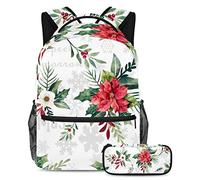 Mochila de arquitectura de acuarela con estuche para lápices, juego de 2 mochilas escolares para niños, niñas, adolescentes, bolsa de viaje para estudiantes, Multicolor#02, B：29.4x20x40cm\
