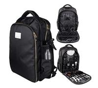 Mochila de barbero, herramienta multifuncional para peluquería, bolsa de viaje para herramientas de maquillaje, organizador para tijeras Clippers, mochila portátil
