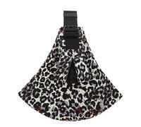 Mochila de bebé ajustable Cinturón de seguridad ergonómico para niños menores de 3 a 48 meses (color leopardo)
