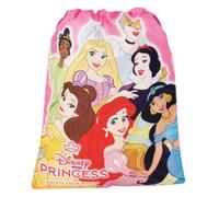Mochila de bolsa Disney para pícnic, deporte y tiempo libre princesas con cierre de cordón 25 x 20 cm