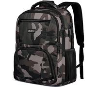 Mochila de Camuflaje para Hombres, Mochila Militar con Puerto USB para Adolescentes, Mochila de 15.6 Pulgadas de Camuflaje para la Escuela y Viajes al Aire Libre
