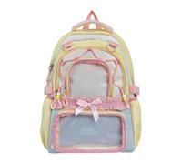 Mochila De Coleccionista Anime Fondo Intercambiable con Exhibidor Pin Mochilas Itabag