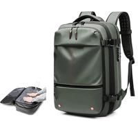 Mochila de compresión al vacío Mochila de compresión al vacío con bomba de vacío, mochila de viaje expandible for hombres y mujeres, bolsa de negocios aprobada por aerolínea, 60L(E-vacuum compression)