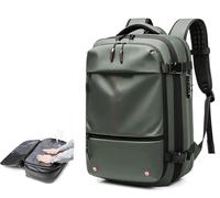 Mochila de compresión al vacío Mochila de compresión al vacío con bomba de vacío, mochila de viaje expandible for hombres y mujeres, bolsa de negocios aprobada por aerolínea, 60L(E-vacuum compression)