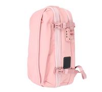 Mochila de Compresión Al Vacío Mochila de Viaje Impermeable de 19 Pulgadas para Viajes de Negocios con Cerradura de Combinación Antirrobo y Correas Ergonómicas (PINK)