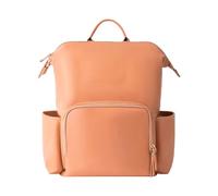 Mochila de cuero para pañales, bolsas de viaje para padres, piel sintética resistente al agua, diseño de, compartimentos espaciosos, transporte portátil, mamá, viajes, al aire libre,