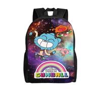 Mochila de El asombroso mundo de Gumball, linda mochila de anime de gran capacidad, multifunción, ligera