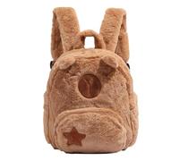 Mochila de Felpa genérica Capybara - Bolso Escolar con de Animal Adorable y Lindo, Mochila de Viaje para Mujeres y Hombres | Accesorio de de Moda Capybara para Uso Diario, Atributo único,