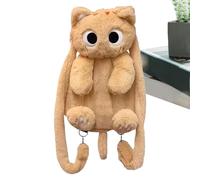 Mochila de felpa - Lindo bolso infantil para gatos, mochila esponjosa para