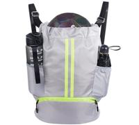 Mochila de fútbol con bolsa de separación en seco y húmedo y compartimento para zapatos, bolsa de gimnasio impermeable con cordón para deportes, baloncesto, fútbol y voleibol para niños y niñas