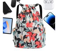 Mochila De Gimnasio - Gran Capacidad Portátil | Mochila de Gimnasio para Hombre | Para Natación Viajes Casa Lugar de Trabajo Encuentros Informales Fiesta en la Playa Hombres Mujeres Niños Chicas