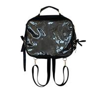 Mochila De Gran Capacidad para Estudiantes Escuela Itabag Bolso Cruzado Japonés con Ventana Transparente Escolar para Exhibición Pines Hombro Tipo Bandolera