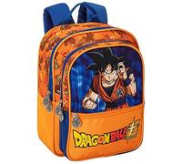Mochila de guardería compatible con Super Dragon Ball Producto Oficial + Llavero cubo y bolígrafo multicolor perfumado