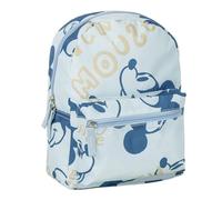 CERDÁ LIFE'S LITTLE MOMENTS Estampado, Mochila de Guardería de Mickey Mouse Unisex niños, Azul, Pequeña