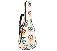 Mochila de guitarra con correa de hombro ajustable para guitarra de debajo de 42 pulgadas bajo clásica guitarra folk lindo Buho