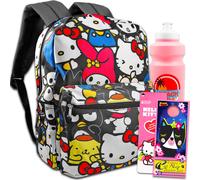 Mochila de Hello Kitty y sus amigos para la escuela - Paquete con 16 Hello Ki