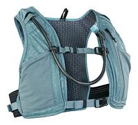 Mochila de hidratación EVOC Hydro Pro 1.5 + 1.5l Hydration Bladder, con Bolsa de hidratación (COMPARTOS DE NUTRICIÓN, un Bolsillo en el Pecho, Bolsa de hidratación de 1.5l), Gris Acero
