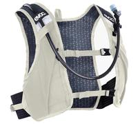 Mochila de hidratación EVOC Hydro Pro Ultra 1,5, Mochila con Bolsa de hidratación de 1,5 l para Uso en Carreras (Ajuste ceñido al Cuerpo, Compartimentos de fácil Acceso, Mochila Reflectante), Arena