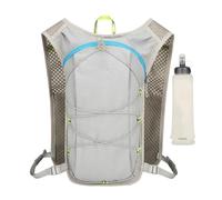 Mochila de hidratación, mochila de agua, 8,27 x 2,76 x 14,17 pulgadas, correa de hombro ajustable portátil, depósito con botella suave para escaladas, viajes, gimnasio, jogging, ciclismo al aire libre