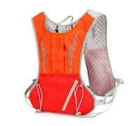 Mochila de hidratación, paquete de agua ligero, marco ergonómico de 15 pulgadas con estructura transpirable, chaleco de correr de alta visibilidad con estilo deportivo, equipo impermeable para