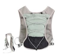 Mochila de hidratación para correr, mochila de agua para correr, 5L Hidratación reflectante GIOST - Equipo deportivo transpirable ajustable de secado rápido ligero para andar en bicicleta, sent