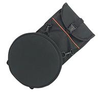 Mochila de Hombro Reforzada para Práctica de Percusión, Negro | Oxford, Forro de Esponja y Cierre de Cremallera, Almacenamiento Ordenado, Manos Libres para Clases y Concierto