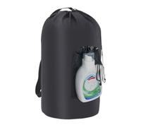 Mochila de lavandería universitaria, bolsa de lavandería portátil con cordón para estudiantes, contenedor de lavandería grande para apartamentos residencia estudiantil alquiler hotel lavandería